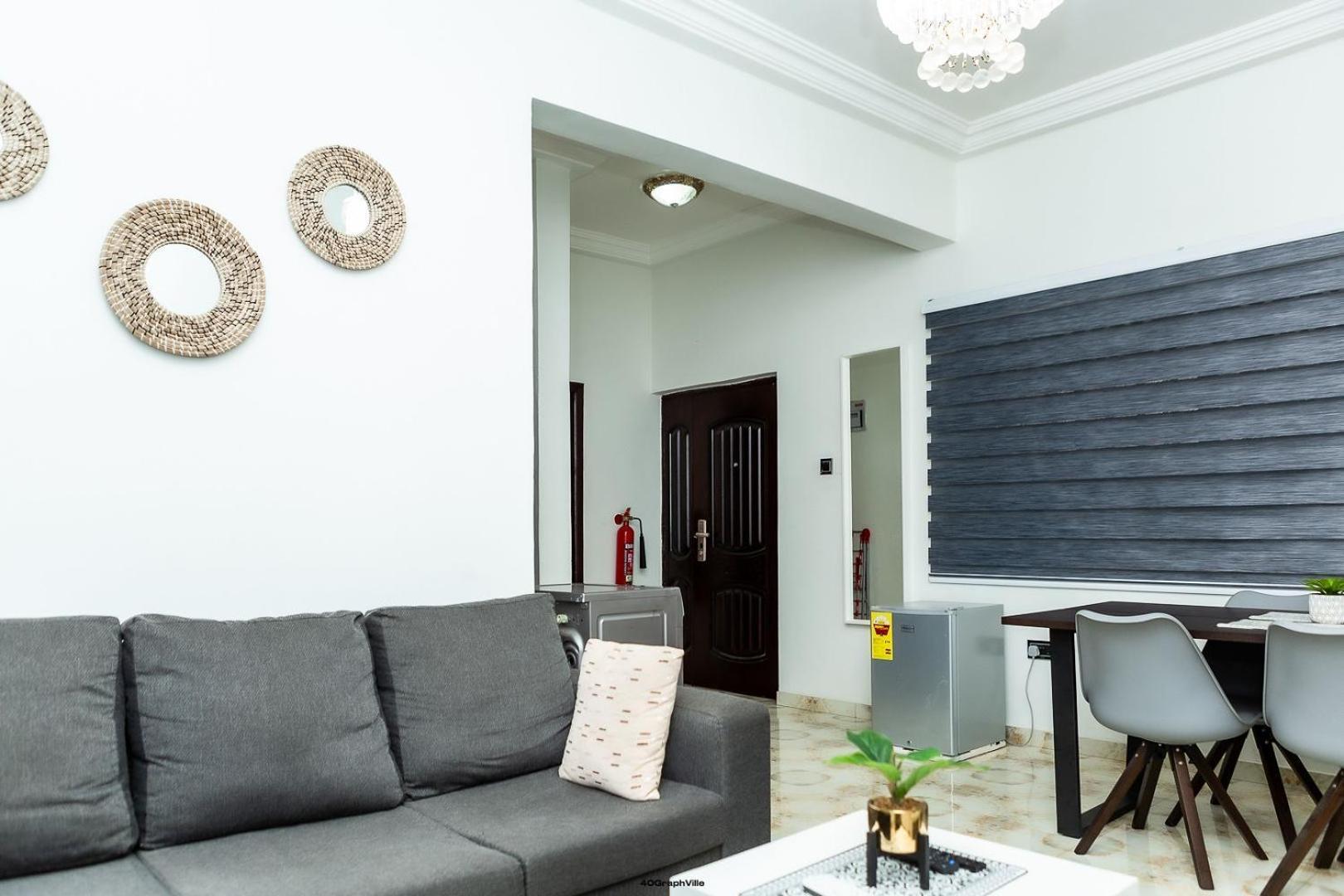Stylish East Legon Apartment - Ac, Wi-Fi, Netflix Accra Buitenkant foto