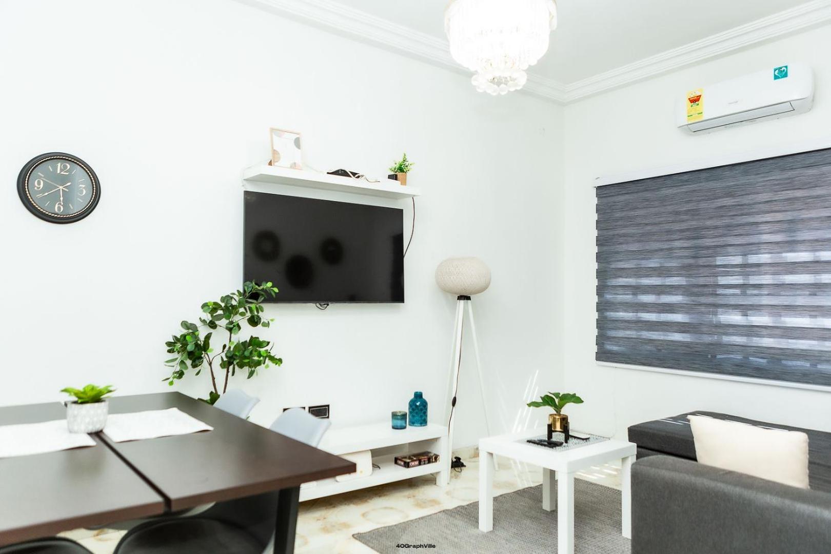 Stylish East Legon Apartment - Ac, Wi-Fi, Netflix Accra Buitenkant foto