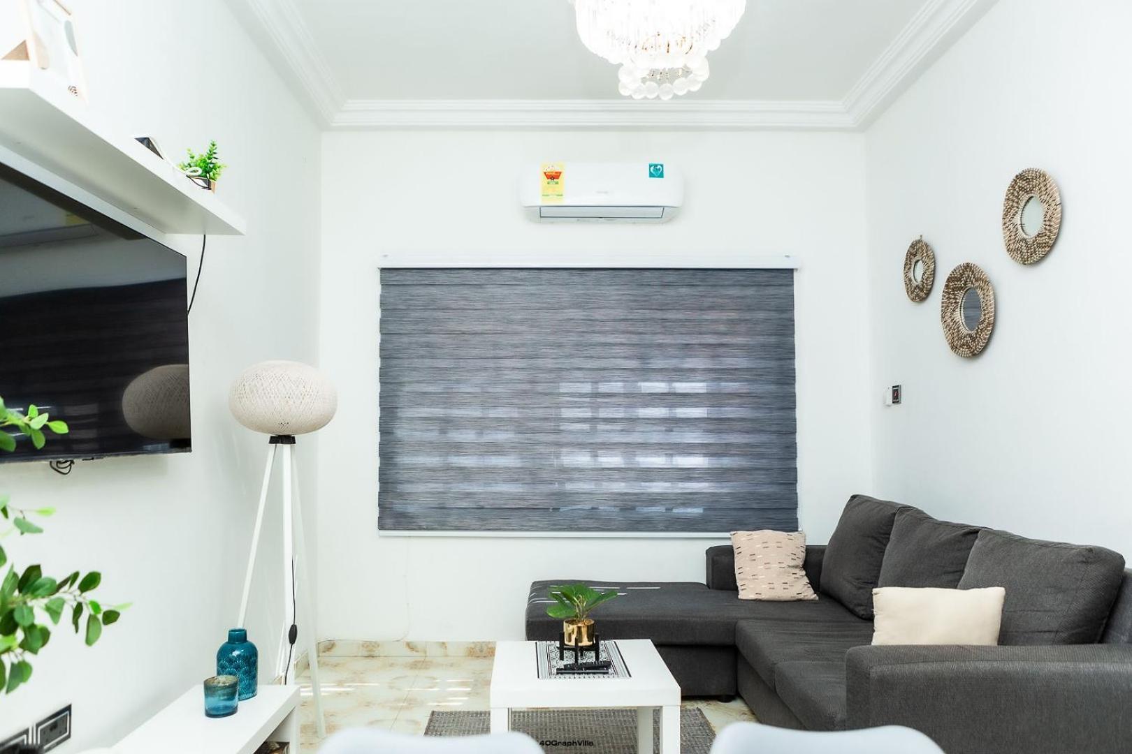 Stylish East Legon Apartment - Ac, Wi-Fi, Netflix Accra Buitenkant foto