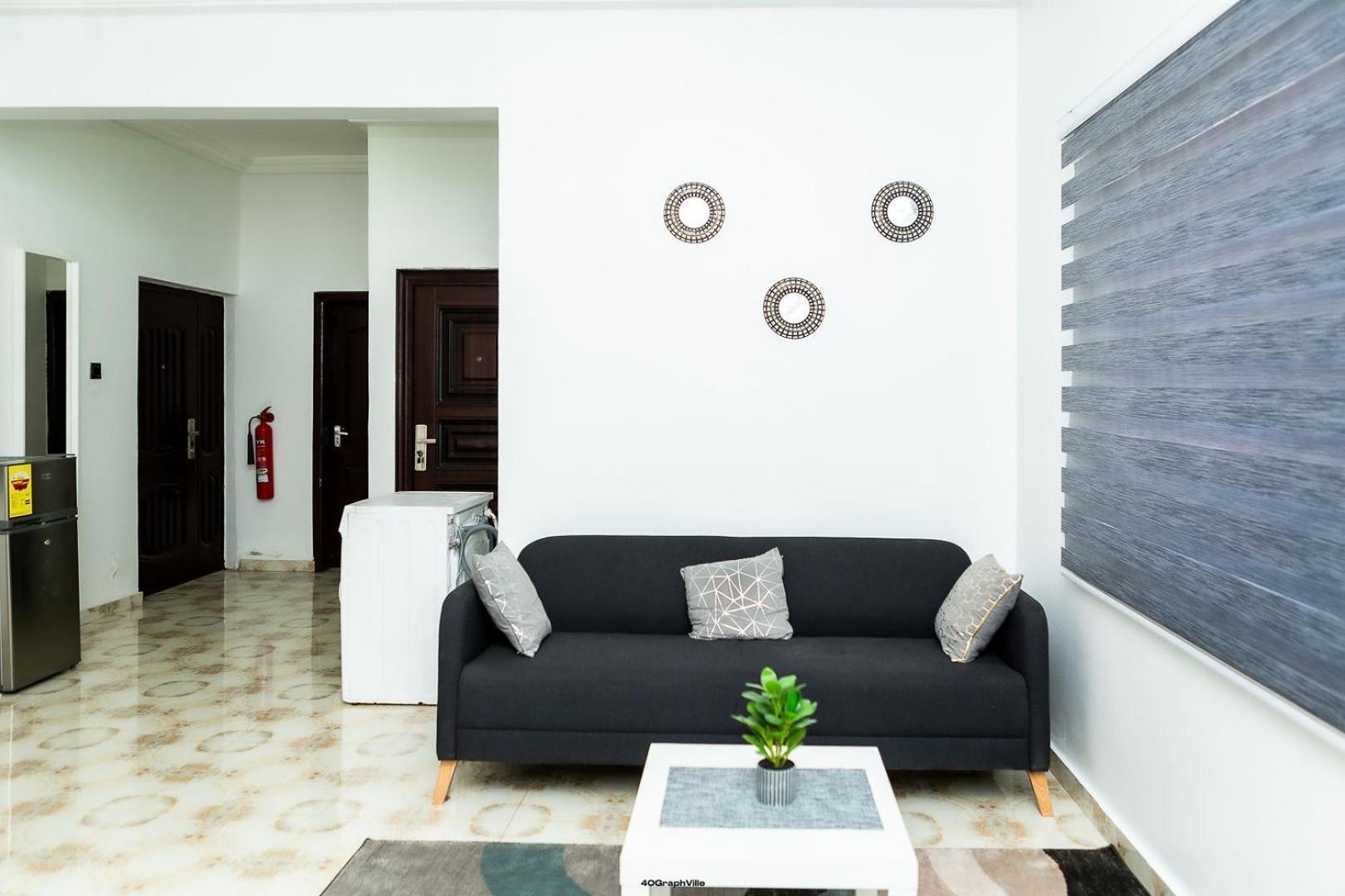 Stylish East Legon Apartment - Ac, Wi-Fi, Netflix Accra Buitenkant foto